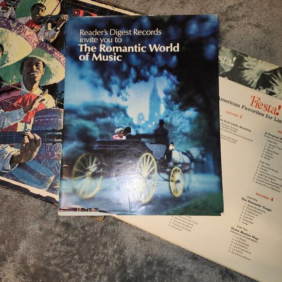 VTG Fiesta! Latin American Music Vinyl 1968, Reader's Digest - Picture 4 of 13